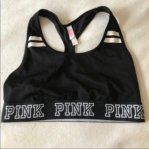 Pink Victoria’s Secret Racerback Sports Bra 🖤